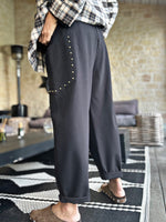 Charger l'image dans la galerie, Pantalon LEONARDO Noir

