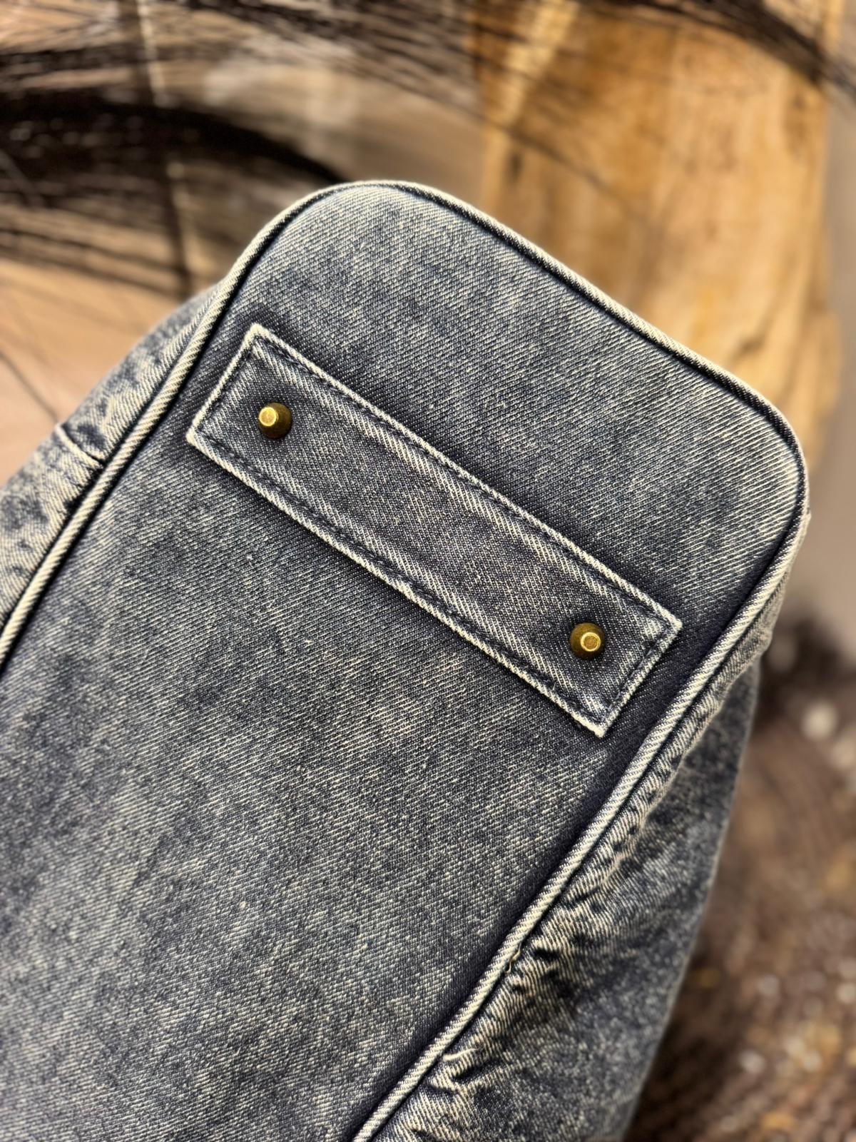 Sac ZARO jeans bleu