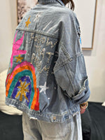 Charger l&#39;image dans la galerie, Blouson jeans BILBAO Bleu
