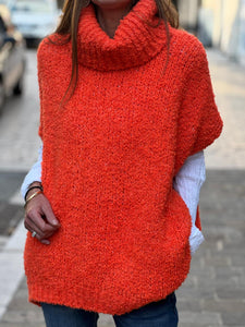 Pull sans manche BERNIE Orange