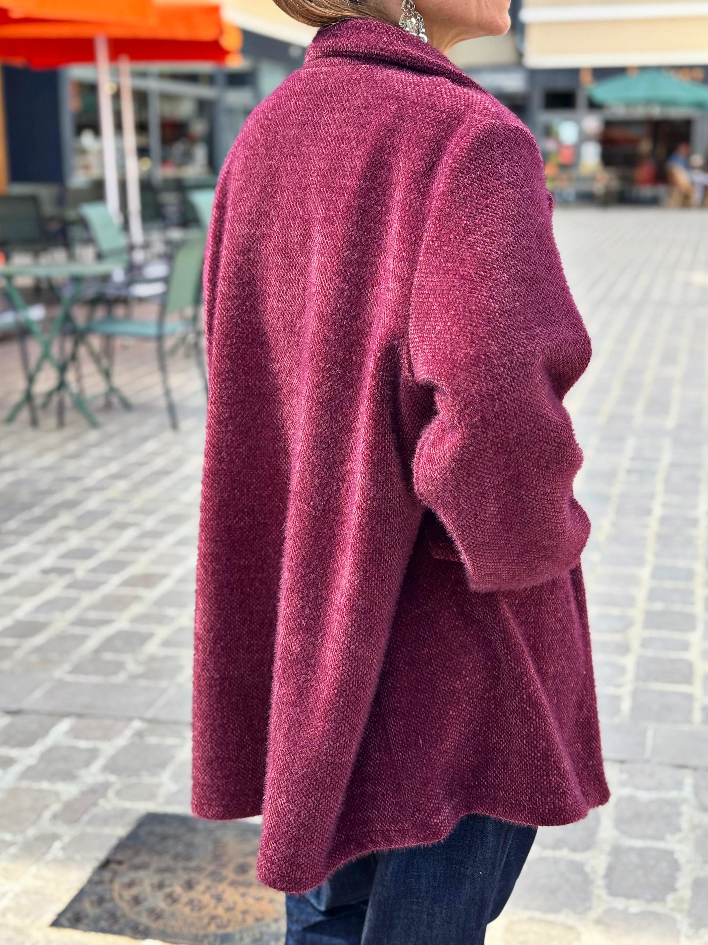 Manteau VIRGIL Bordeaux