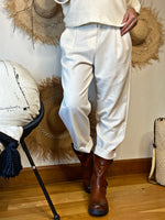 Charger l&#39;image dans la galerie, Pantalon CITY Ecru
