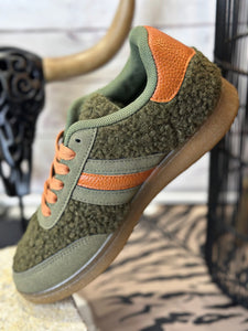 Baskets KENZA Kaki
