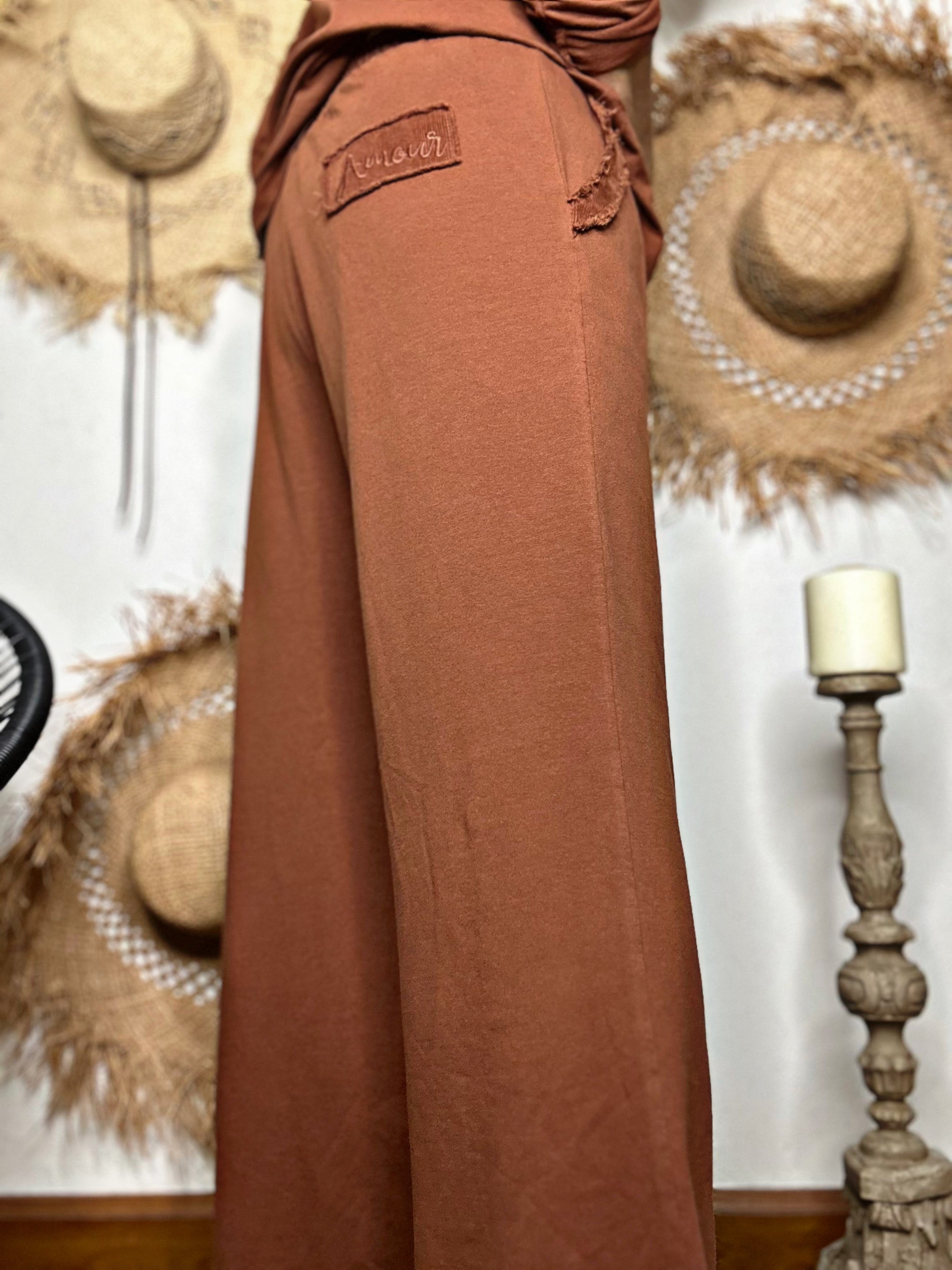 Pantalon LEONARD Caramel