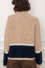 Charger l'image dans la galerie, Pull ROMY Beige - Gold and Silver
