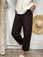 Charger l&#39;image dans la galerie, Pantalon CHARLEY Choco
