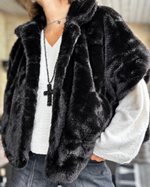 Charger l'image dans la galerie, Blouson manches courtes MAE Noir
