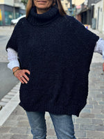 Charger l&#39;image dans la galerie, Pull sans manche BERNIE Marine
