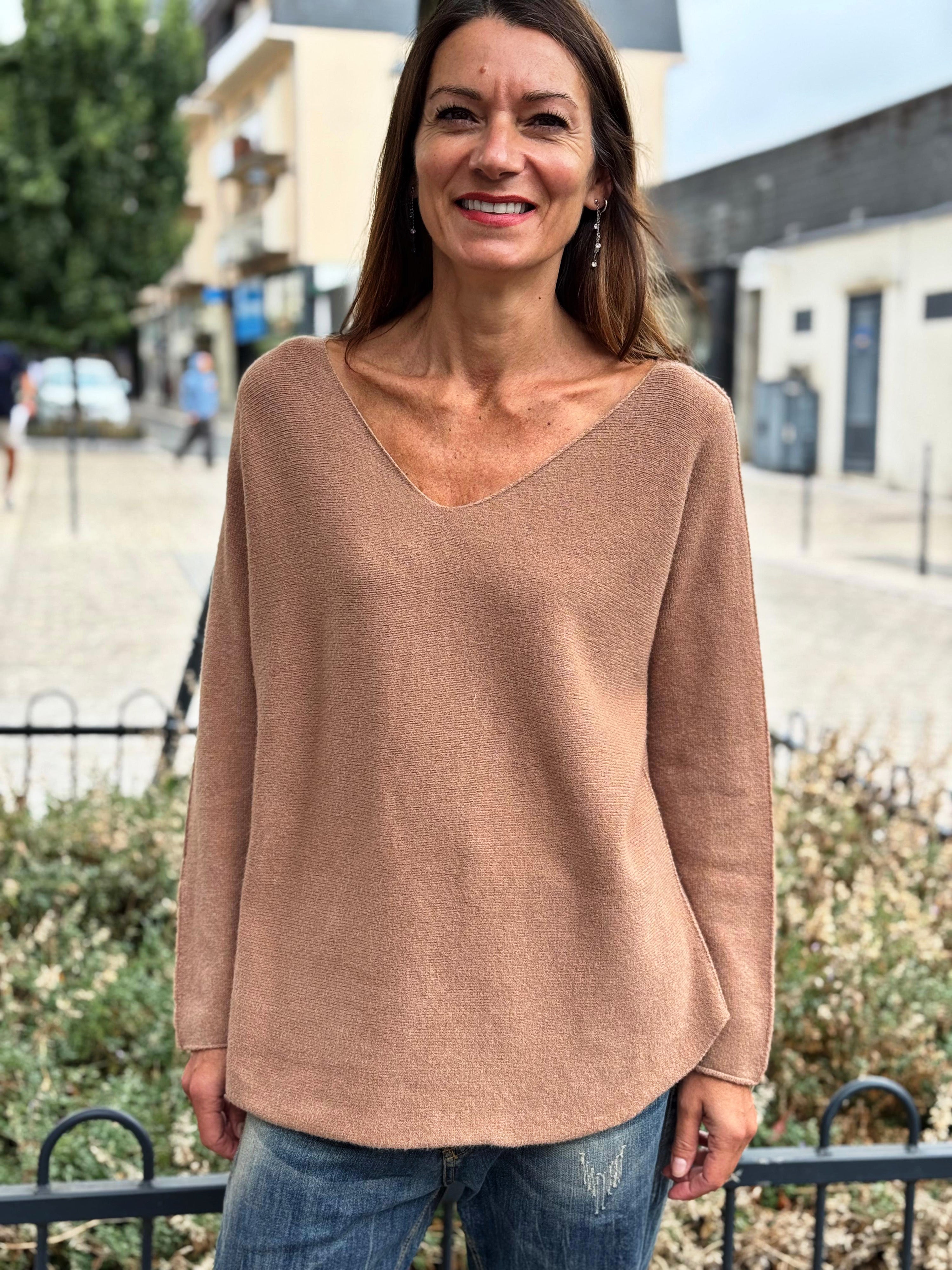 Pull doux TAO Camel