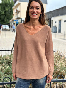 Pull doux TAO Camel