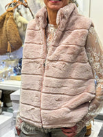 Charger l&#39;image dans la galerie, Gilet LIVO Rose clair

