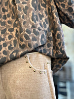 Charger l'image dans la galerie, Pantalon velours cotelé souple ZAG Camel clair
