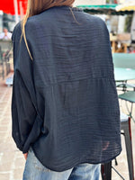 Charger l&#39;image dans la galerie, Chemise FARLA Noir
