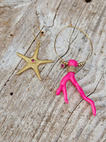 Charger l&#39;image dans la galerie, Boucles d&#39;oreilles dépareillées LAVANA Ci.o.mi
