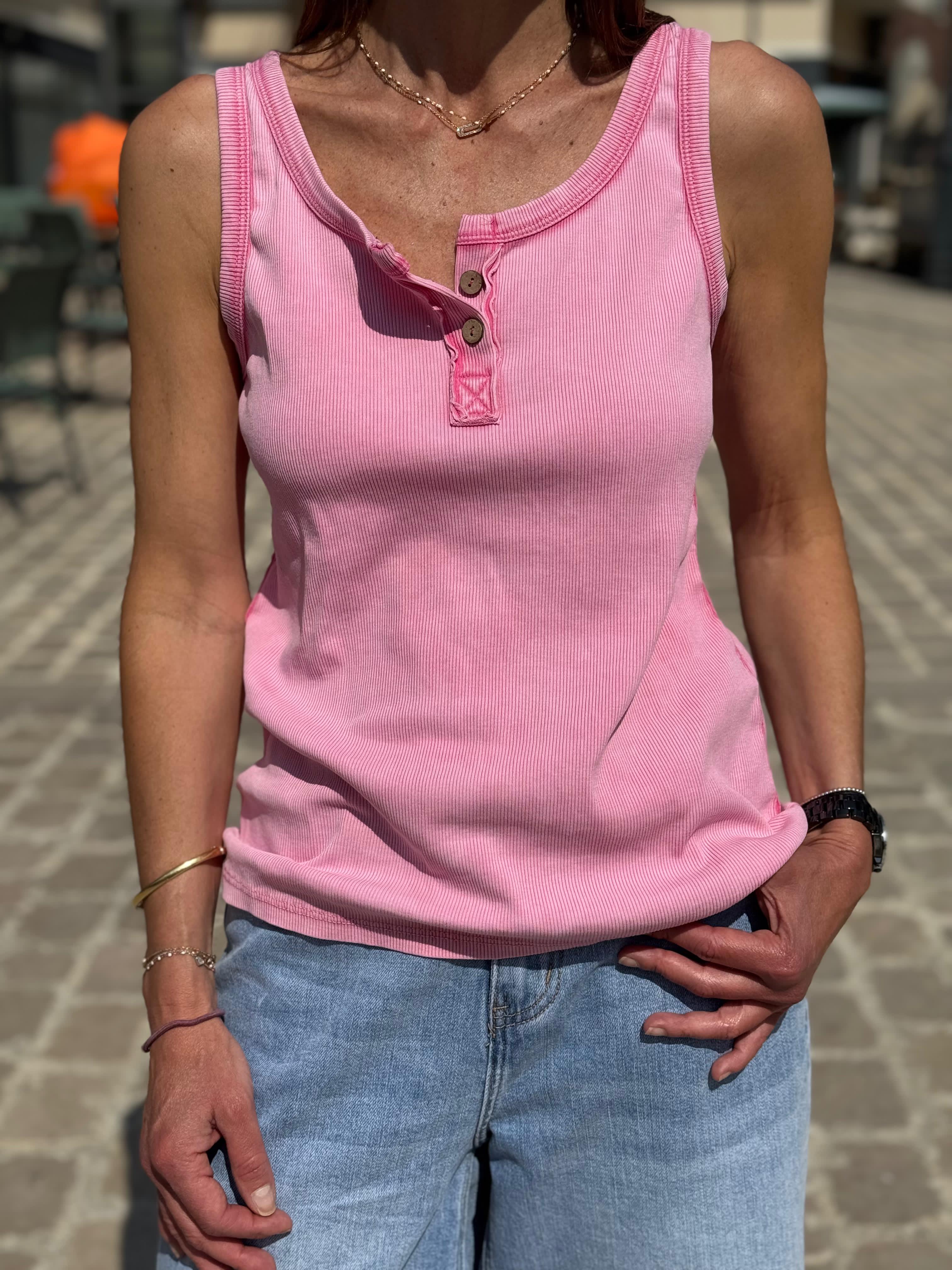 Débardeur MOONIE Fuchsia