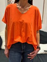 Charger l'image dans la galerie, Tee shirt uni LORIS Orange
