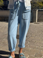 Charger l'image dans la galerie, Pantalon Jogg Bleu ciel - STUDIO
