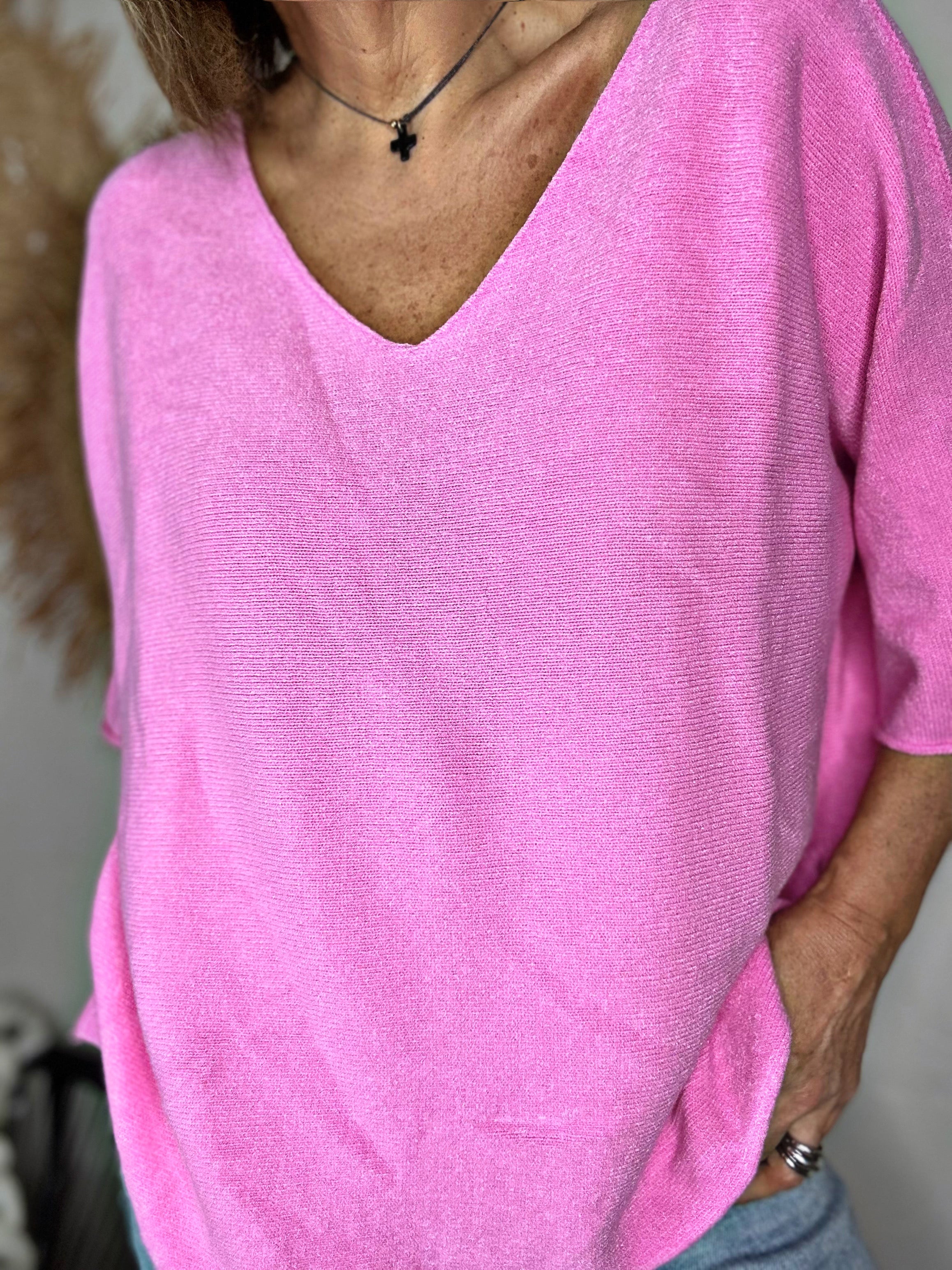 Pull tout doux ARY Rose malabar