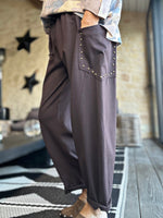 Charger l'image dans la galerie, Pantalon LEONARDO Choco
