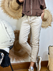 Pantalon MINO Beige