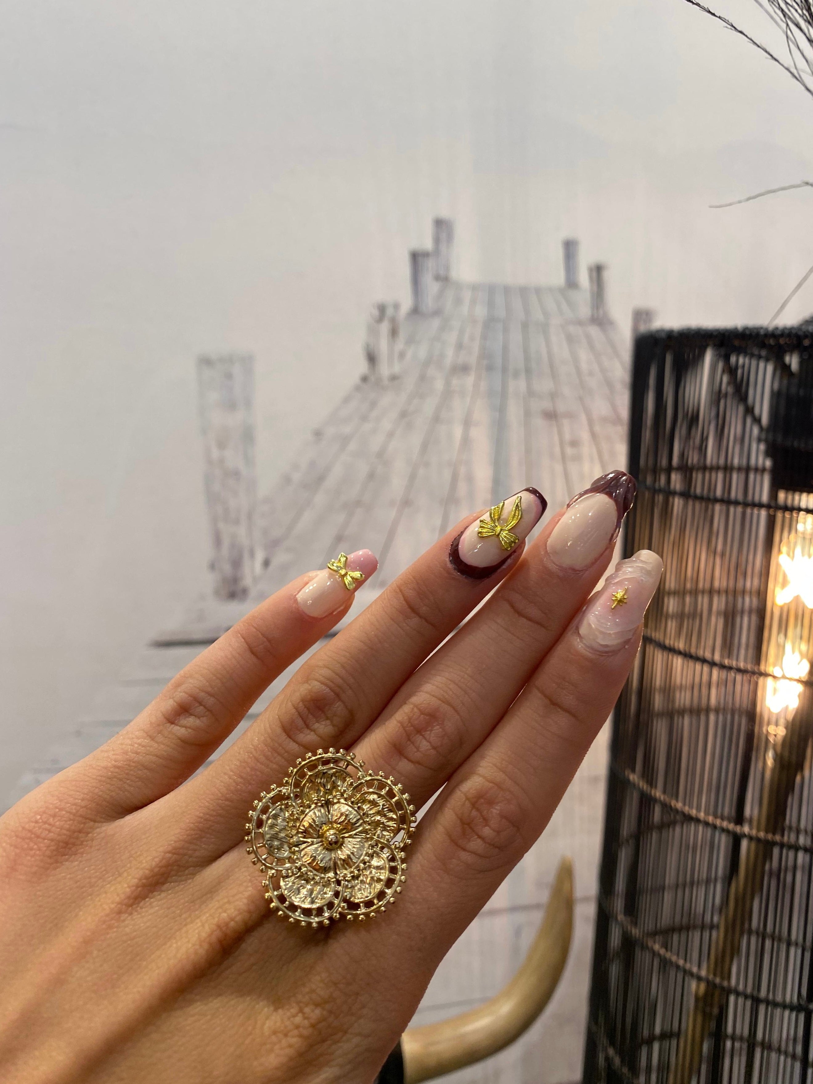 Bague ALOHA Doré
