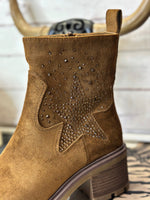 Charger l&#39;image dans la galerie, Boots KLARA Camel
