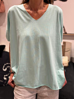 Charger l'image dans la galerie, Tee shirt uni LORIS Vert d'eau
