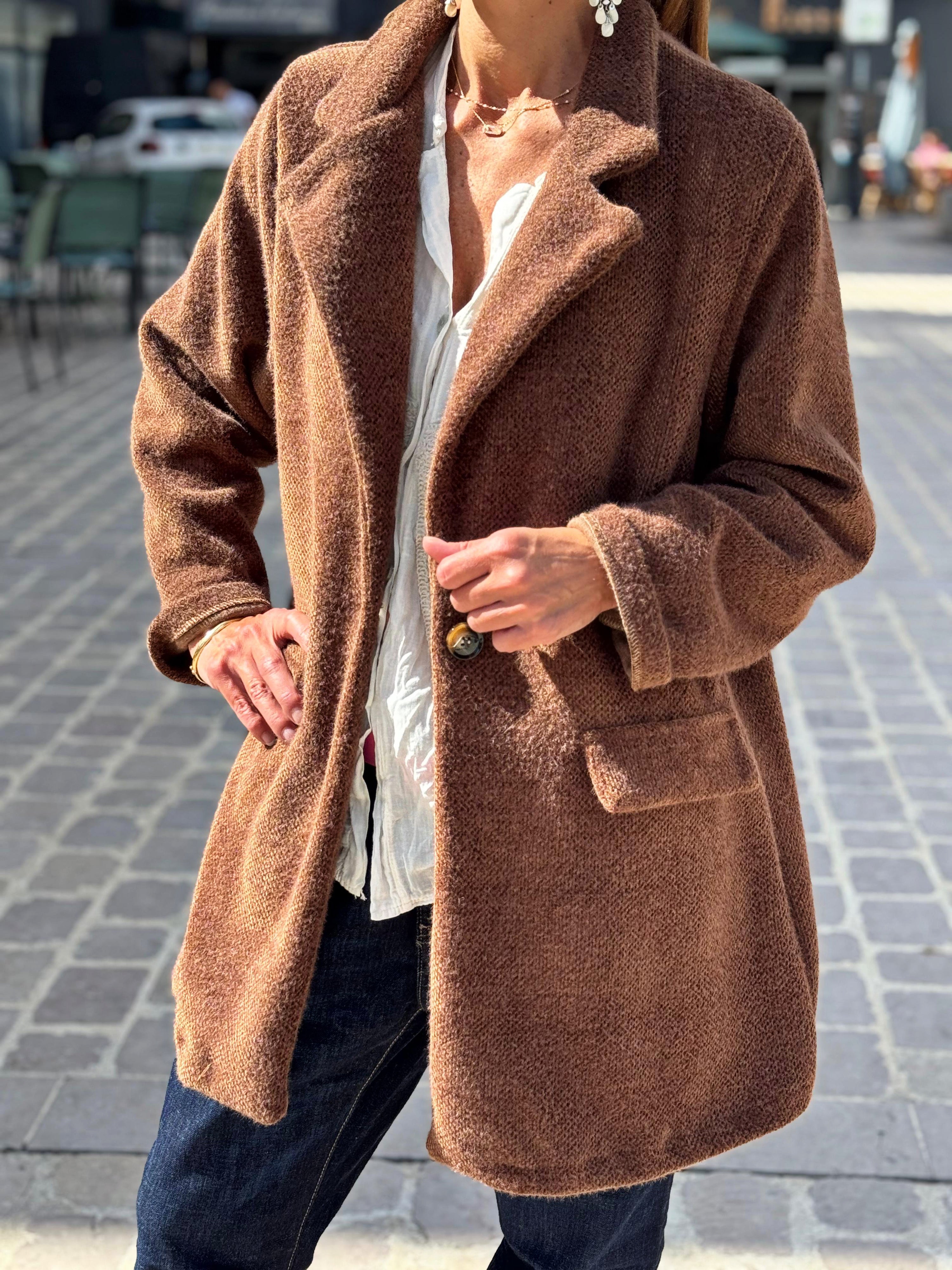Manteau VIRGIL Chocolat
