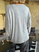 Charger l'image dans la galerie, Pull doux MARCO Gris
