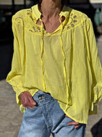 Charger l'image dans la galerie, Blouse NELISE Jaune
