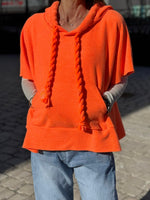 Charger l'image dans la galerie, Sweat Banditas orange coton gratté – SPATULA
