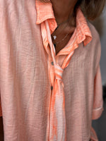 Charger l'image dans la galerie, Chemise CHARLIE Orange fluo

