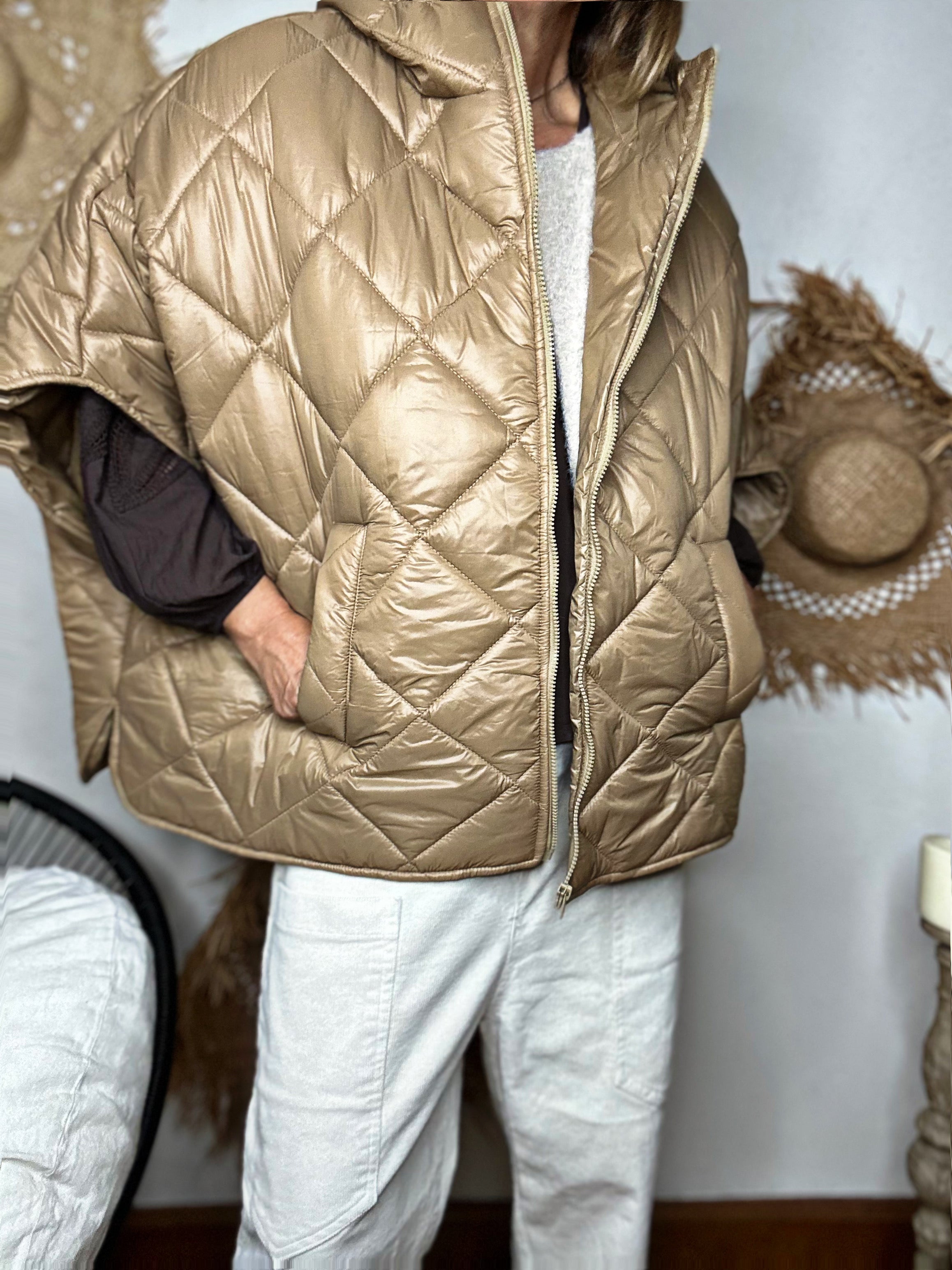 Blouson Poncho PAULUS Camel