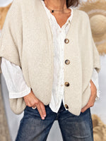 Charger l'image dans la galerie, Gilet sans manches LOU Ecru
