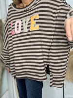 Charger l&#39;image dans la galerie, Sweat LOVE Choco
