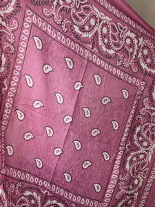 Foulard BANDANAS Rose malabar