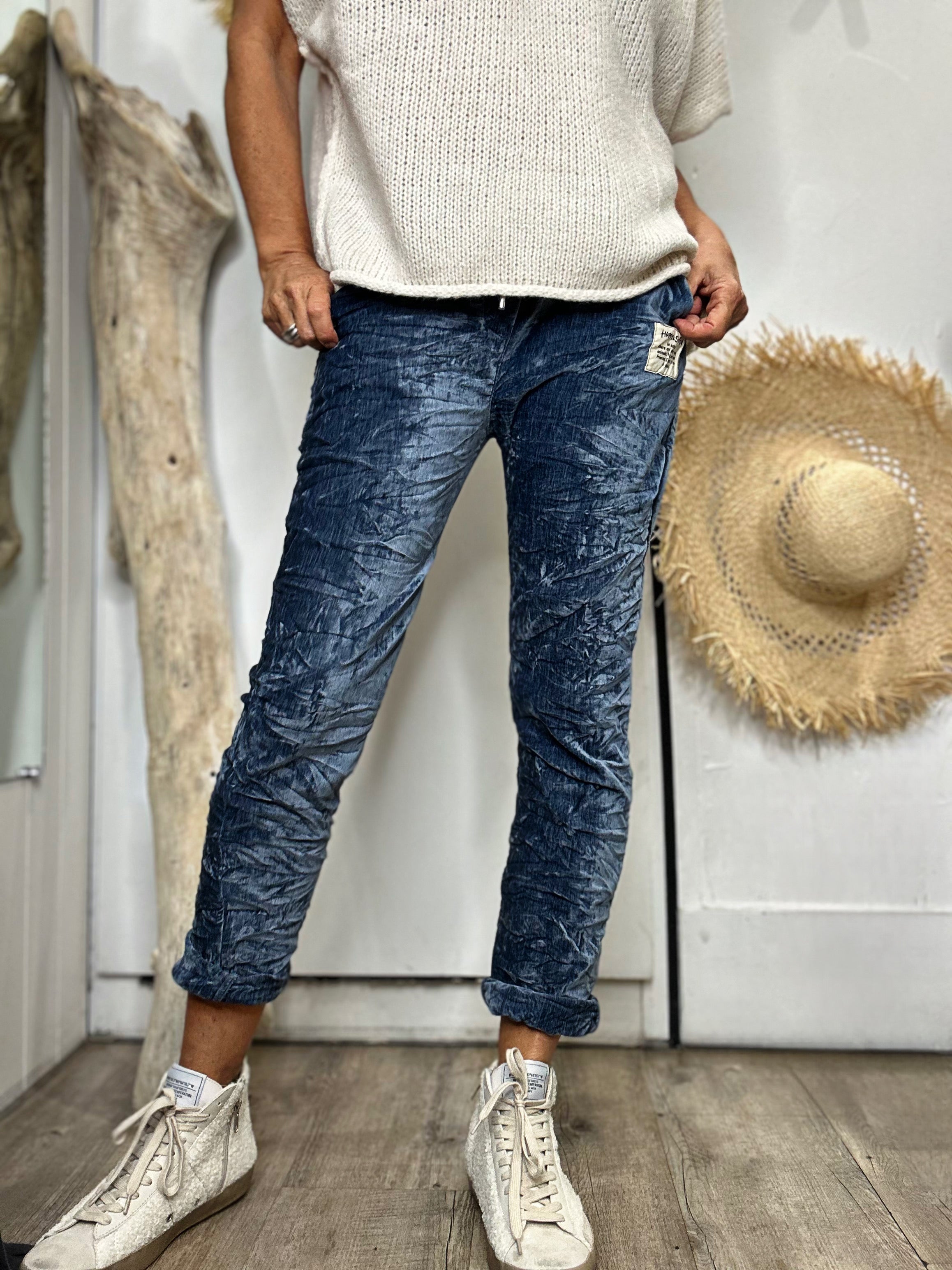 Pantalon NAHO Bleu