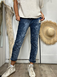 Pantalon NAHO Bleu