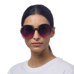 Charger l'image dans la galerie, Lunettes de soleil MONICA havana rose - OKKIA
