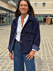 Veste MARGOT Bleu Marine
