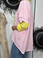 Charger l'image dans la galerie, Tee shirt Rose - LEA
