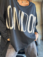 Charger l'image dans la galerie, Tee shirt LONDON Noir
