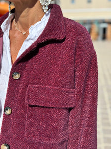 Veste MARGOT Bordeaux