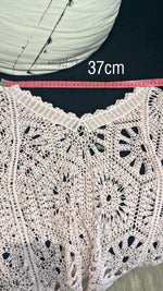 Charger l'image dans la galerie, Pull crochet + Top ZARA Noir
