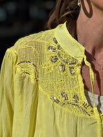 Charger l'image dans la galerie, Blouse NELISE Jaune

