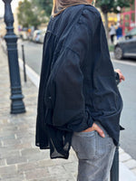 Charger l&#39;image dans la galerie, Chemise MINCIO Noir - Banditas
