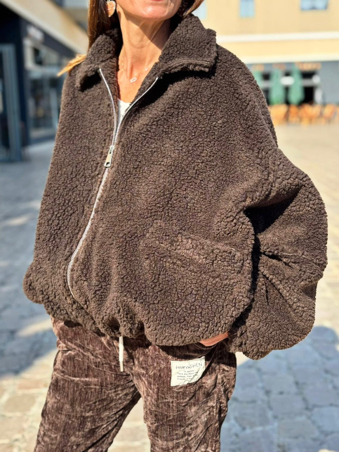 Blouson DINO Choco