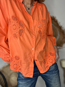 Chemise DALLA Orange