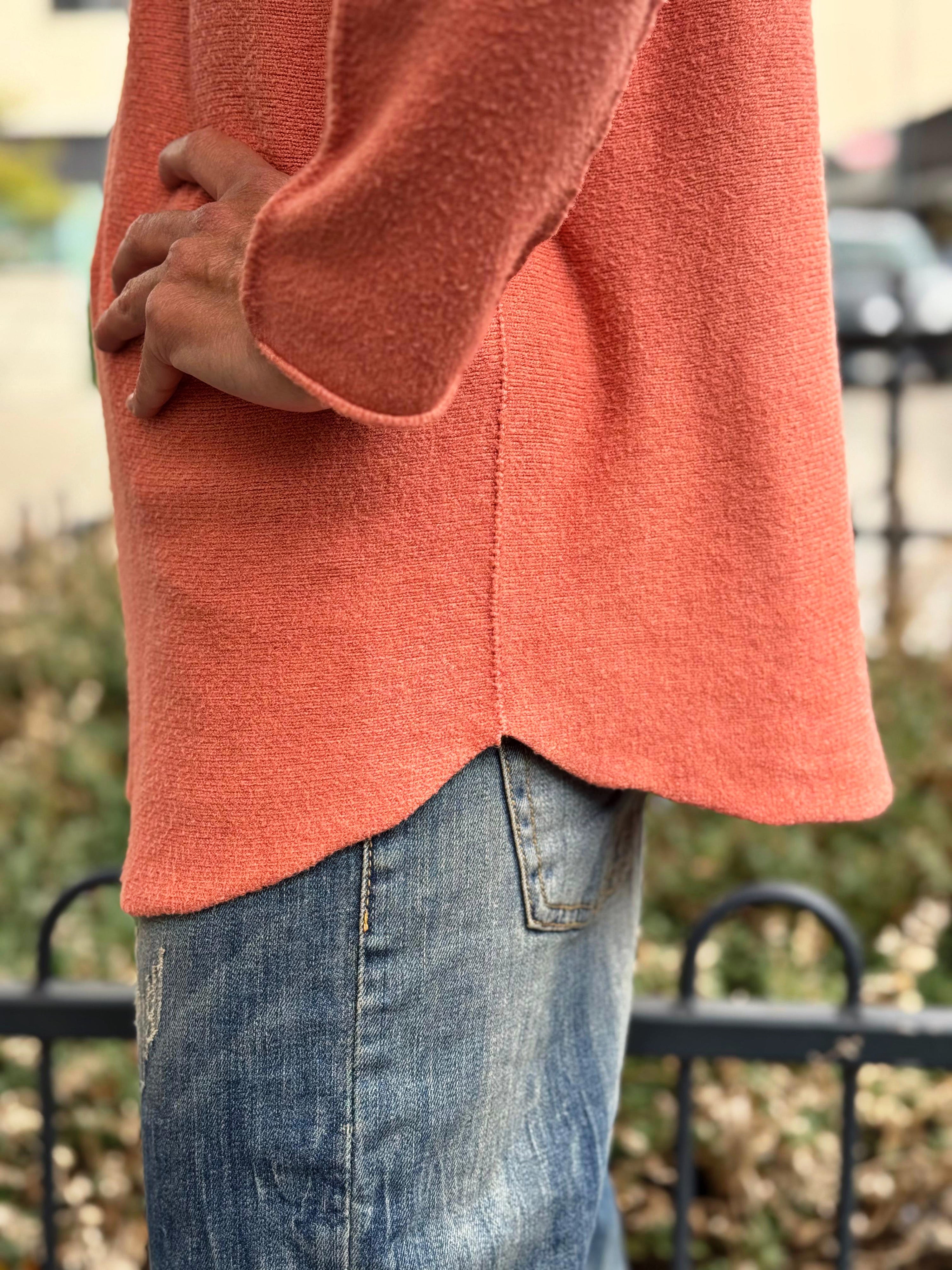 Pull doux TAO Corail
