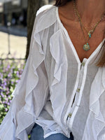 Charger l&#39;image dans la galerie, Chemise NINA Blanc
